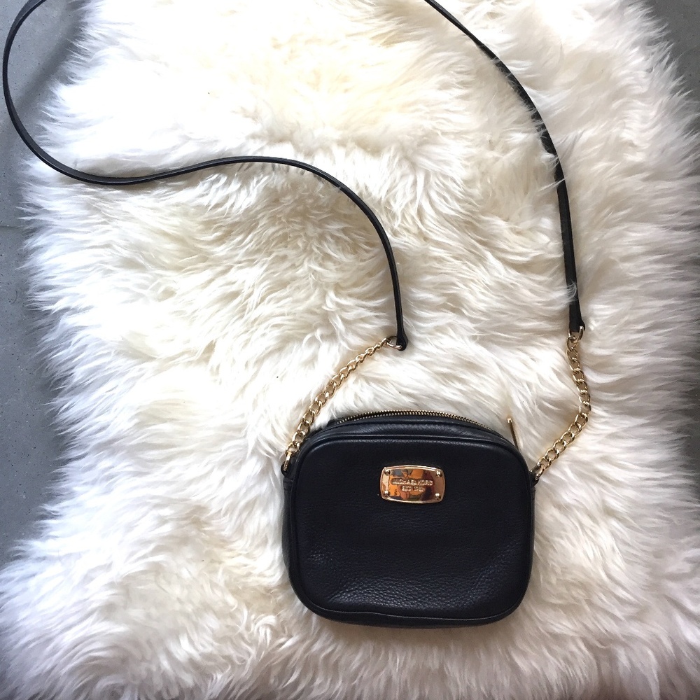 Michael Kors Black Jet Set Crossbody Bag